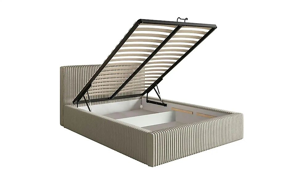 Selsey Polsterbett mit Bettkasten Tilio ¦ beige ¦ Maße (cm): B: 200 H: 96,5 günstig online kaufen