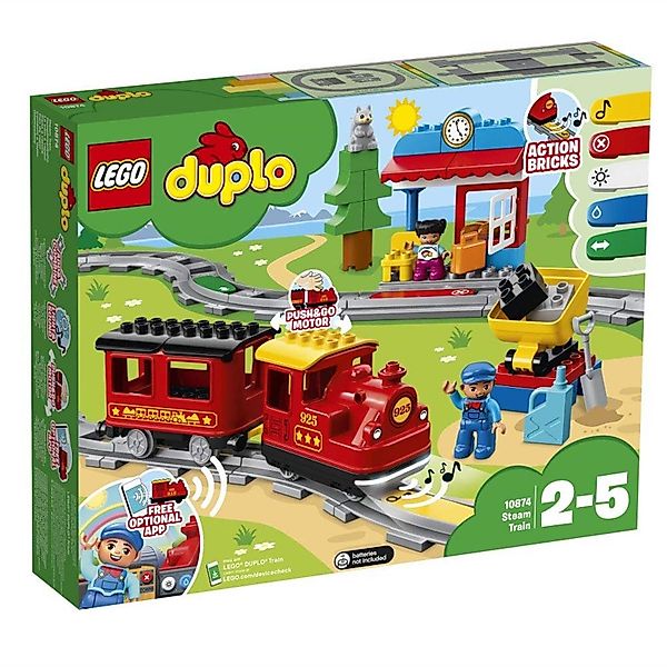 LEGO® 10874 Dampfeisenbahn Konstruktionsspielsteine günstig online kaufen