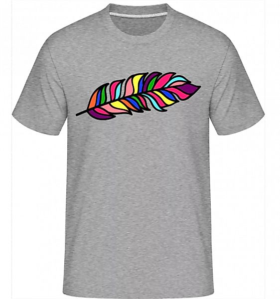 Feather Sign Rainbow · Shirtinator Männer T-Shirt günstig online kaufen