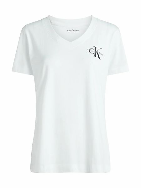 Calvin Klein Jeans Plus T-Shirt "PLUS 2-PACK MONOLOGO V-NECK TEE", in große günstig online kaufen