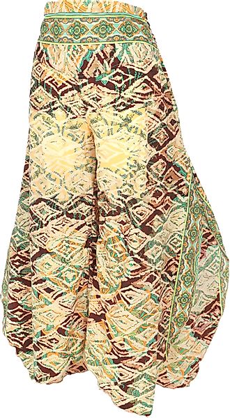 Guru-Shop Relaxhose Palazzohose, weite Boho Sommerhose günstig online kaufen