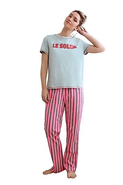Next Pyjama Kurzärmeliger Baumwoll-Pyjama (2 tlg) günstig online kaufen