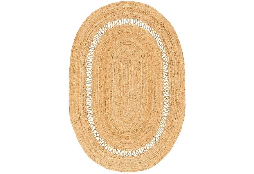 Pergamon Sisalteppich Naturfaser Teppich Jute Salsa Modern, Oval, Höhe: 9 m günstig online kaufen