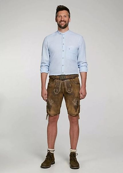 Spieth & Wensky Trachtenlederhose Lederhose Herren kurz - MARC - taiga günstig online kaufen