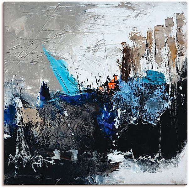 Artland Wandbild "Abstrakt II" Gegenstandslos 1 Stk. tlg. als Leinwandbild günstig online kaufen