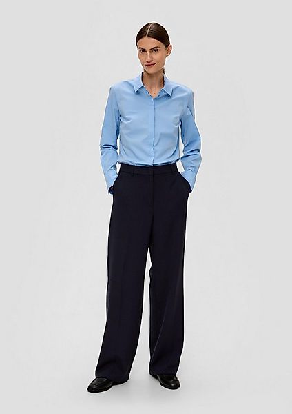 s.Oliver Chinos Hose Regular: Wide Leg Hose aus Viskosemix günstig online kaufen