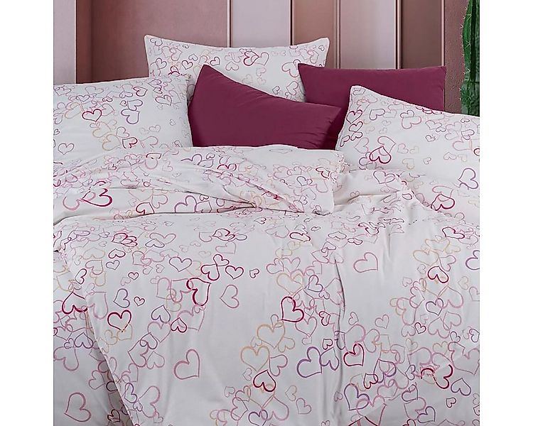 TRAUMSCHLAF Bettwäsche, Renforce, 2 teilig, hochwertige Verarbeitung in tol günstig online kaufen