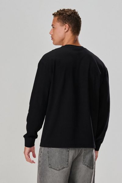 Next Langarmshirt Relaxed Fit Langarmshirt aus günstig online kaufen