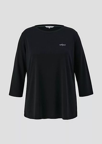 TRIANGLE 3/4-Arm-Shirt Longsleeve aus Modalmix günstig online kaufen