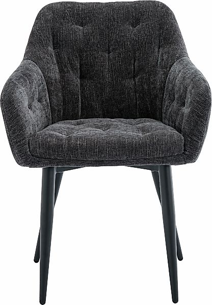 Home affaire Esszimmerstuhl "Cannes" (Set) 2 Stk. Boucle mit Bouclé Bezug günstig online kaufen