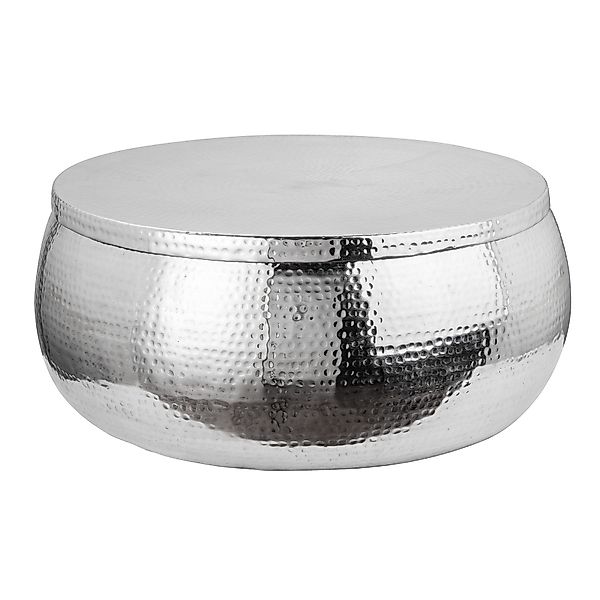 riess-ambiente Couchtisch ORIENT STORAGE Ø70cm silber günstig online kaufen