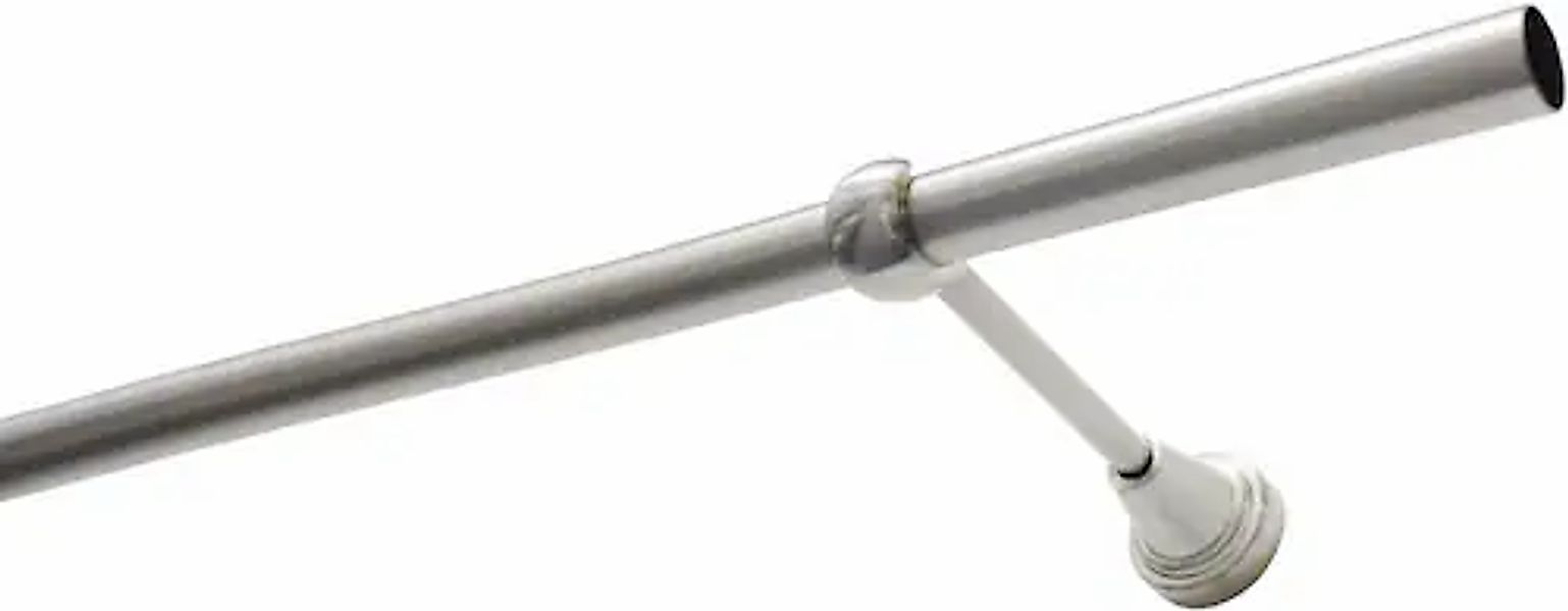 GARDINIA Gardinenstange »Set Metall« Ø 19 mm 1 läufig-läufig Fixmaß 1-Lauf günstig online kaufen