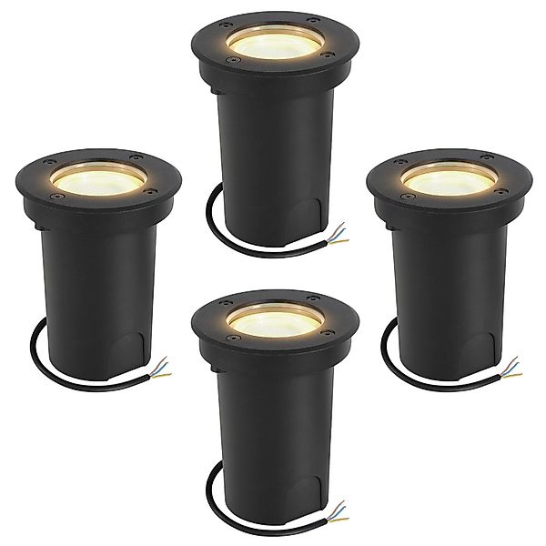 Clanmacy Gartenstrahler 3W LED Bodenleuchte Schwenkbar günstig online kaufen