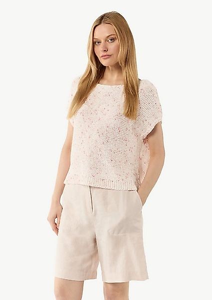 comma casual identity Pullunder Strick-Shirt mit überschnittenen Schultern günstig online kaufen