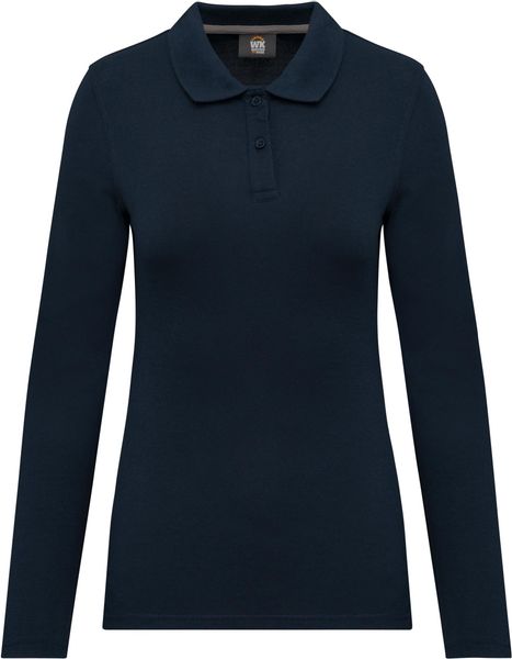 WK. Designed To Work Langarm-Poloshirt Langarm-Polohemd günstig online kaufen