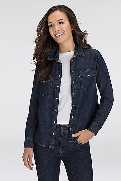 Levi's® Jeansbluse ESSENTIAL WESTERN mit Brusttaschen mit Druckknöpfen günstig online kaufen