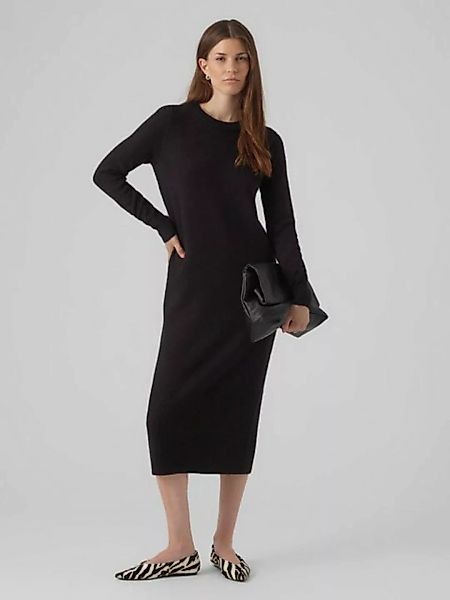 Vero Moda Strickkleid VMPLAZA LS O-NECK CALF DRESS GA BOO günstig online kaufen