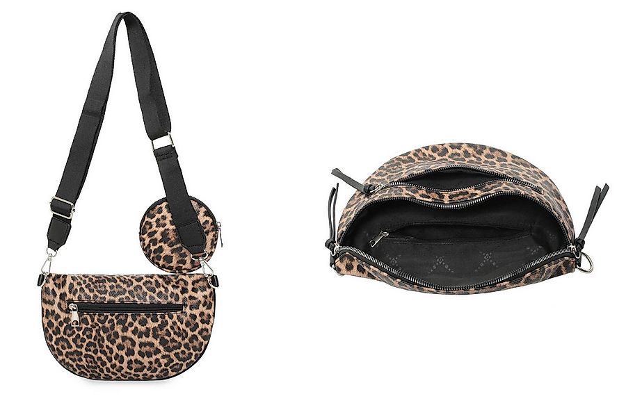 ITALYSHOP24 Schultertasche Damen Gürteltasche Umhängetasche CrossBody Schul günstig online kaufen