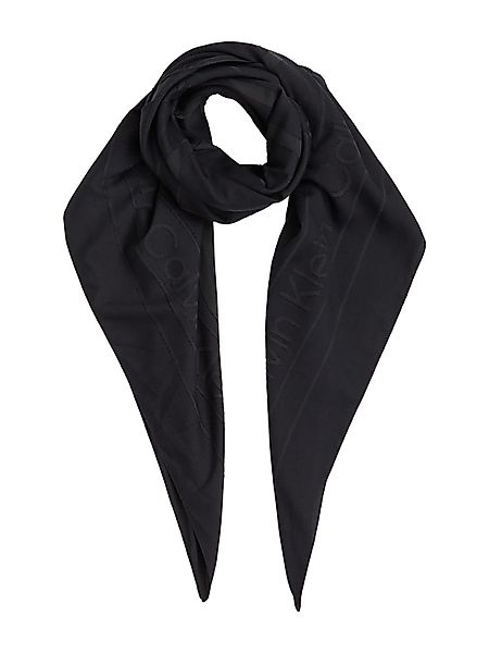 Calvin Klein Schal BURNOUT LARGE MONOGRAM günstig online kaufen