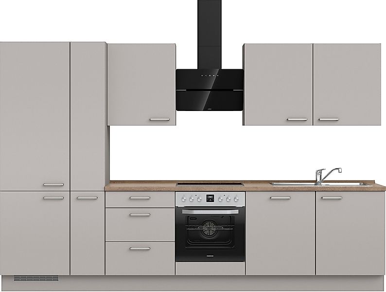 nobilia® Küchenzeile "Touch II", vormontiert, Ausrichtung günstig online kaufen