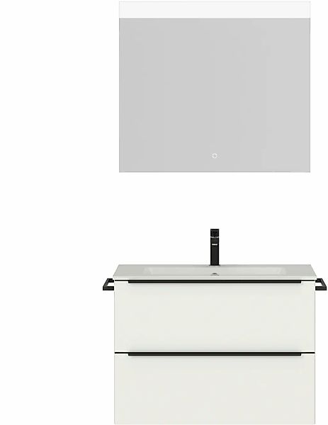 nobilia Badmöbel-Set "Levere" vormontiert, mit Soft-Close, 2 Stk. tlg. günstig online kaufen
