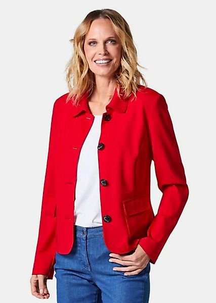 GOLDNER Outdoorjacke Kurzgröße: Leichte Jacke in glänzender Optik günstig online kaufen