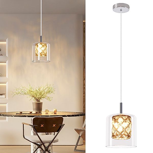 ZMH Pendelleuchte Esszimmer 1 Flammig Nachttisch günstig online kaufen