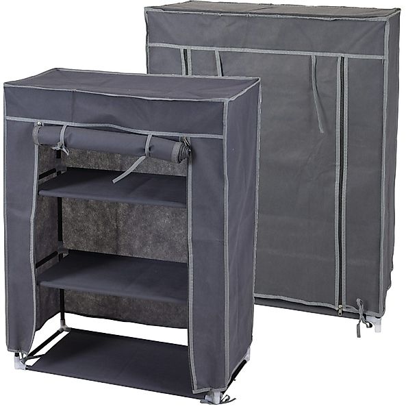 Koopman Campingschrank Schuhregal Stoffschrank Ablage Schuhe günstig online kaufen