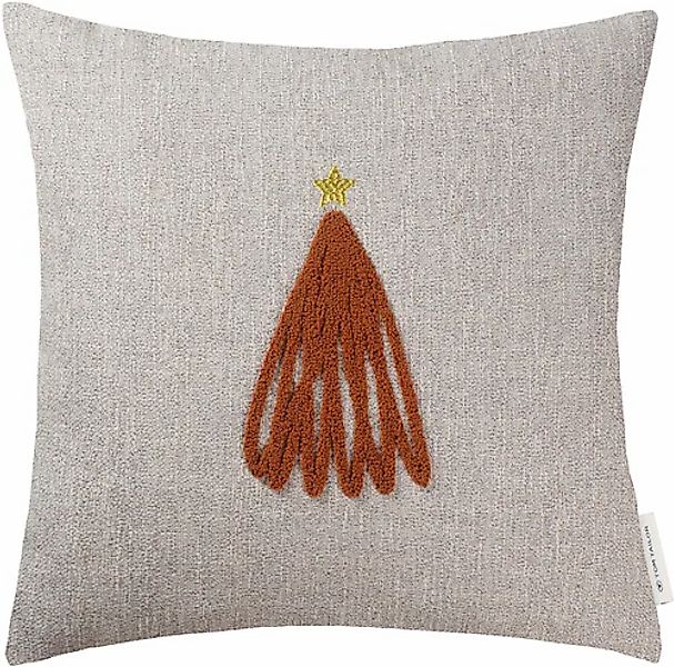 TOM TAILOR HOME Dekokissen »Xmas Tree«, Kissenhülle ohne Füllung, 1 Stück günstig online kaufen