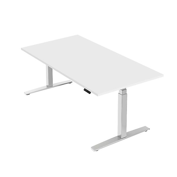 boho office® Schreibtisch Basic Line, Weiß günstig online kaufen