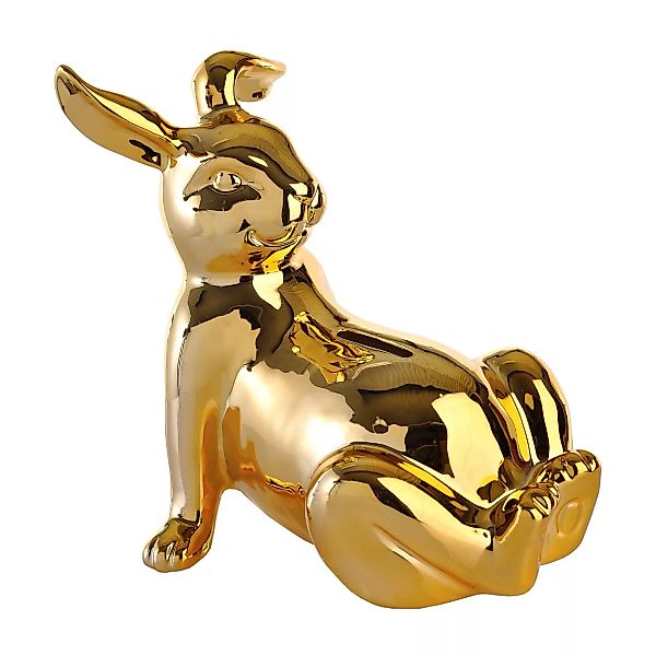 pols potten - Bunny Belly Spardose - gold/LxBxH 21x16x22cm günstig online kaufen