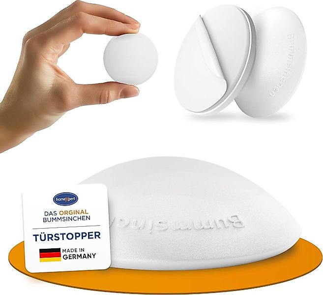 homeXpert Wandtürstopper Türpuffer BUMMSINCHEN 10-er Pack (10-er Set) günstig online kaufen