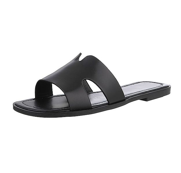 Ital-Design Komfortable Sandalen für Alltag und Freizeit Pantolette (893229 günstig online kaufen