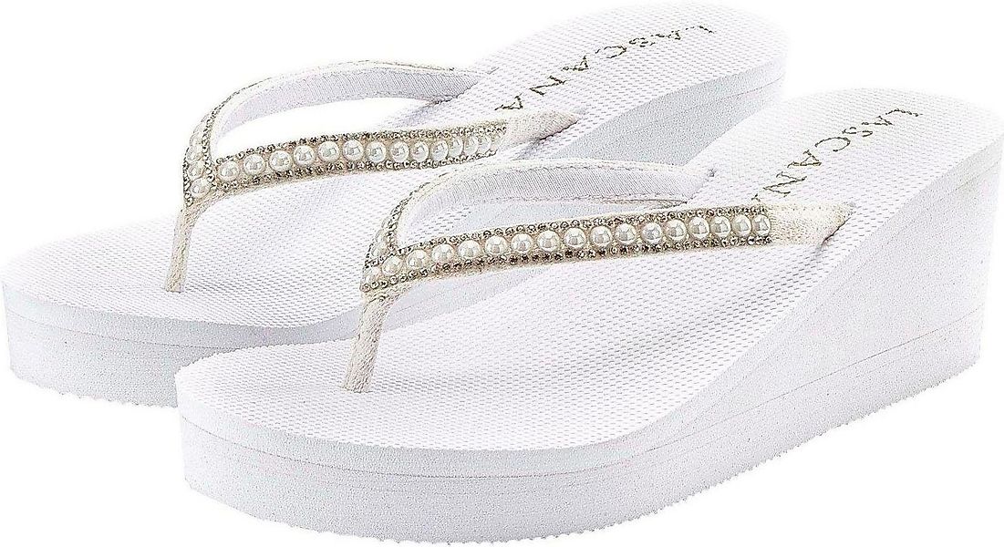 LASCANA Sandale, Badeschuh, Pantolette, Badelatsche, Flip Flop Badezehentre günstig online kaufen