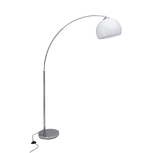 Brilliant Stehlampe "Vessa" weiß, 60W, G, IP20, L1220mm günstig online kaufen