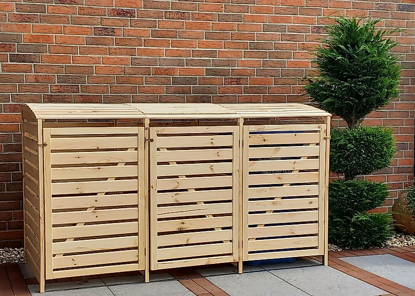 promadino Mülltonnenbox Vario III, für 3 günstig online kaufen