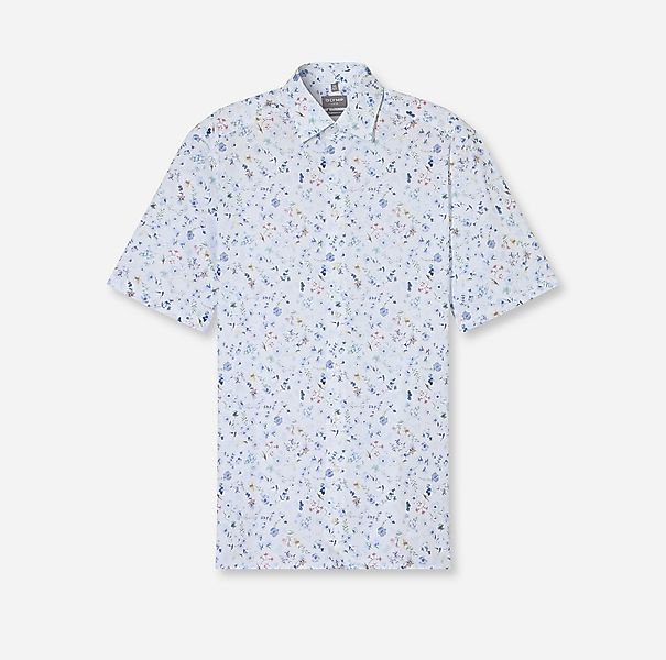 OLYMP Kurzarmhemd Luxor comfort fit mit floralem Print günstig online kaufen