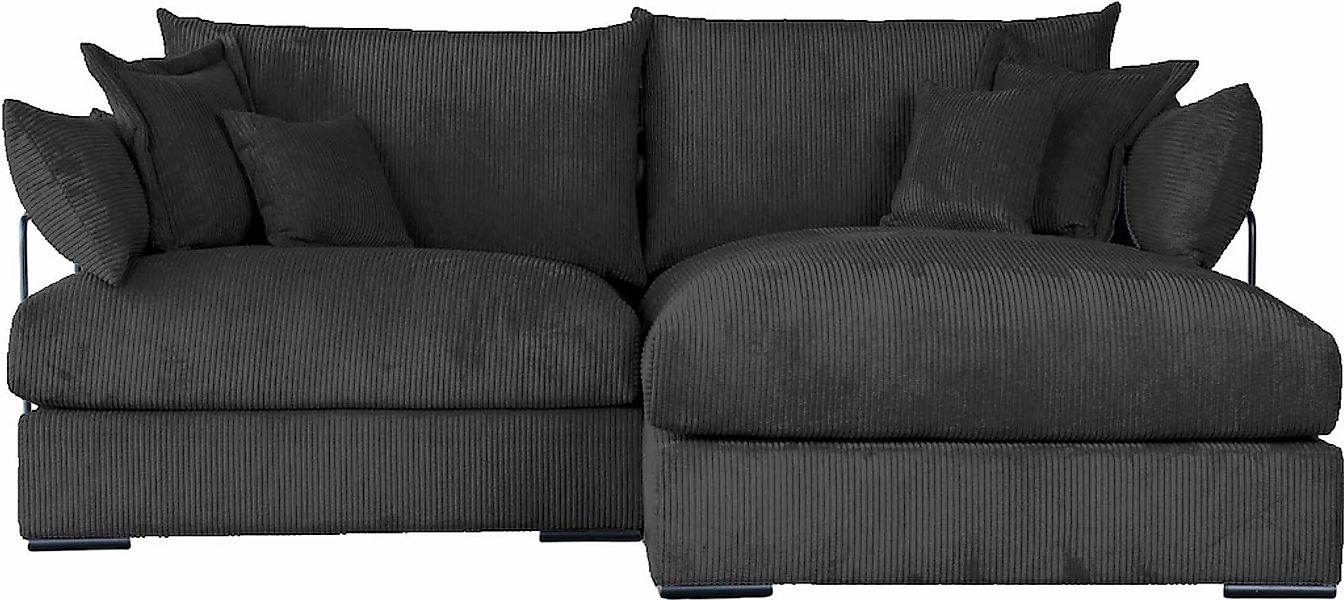 Home affaire Ecksofa "Casa XXL L-Form, Breite 247 cm" Mega-Sofa, Cord oder günstig online kaufen