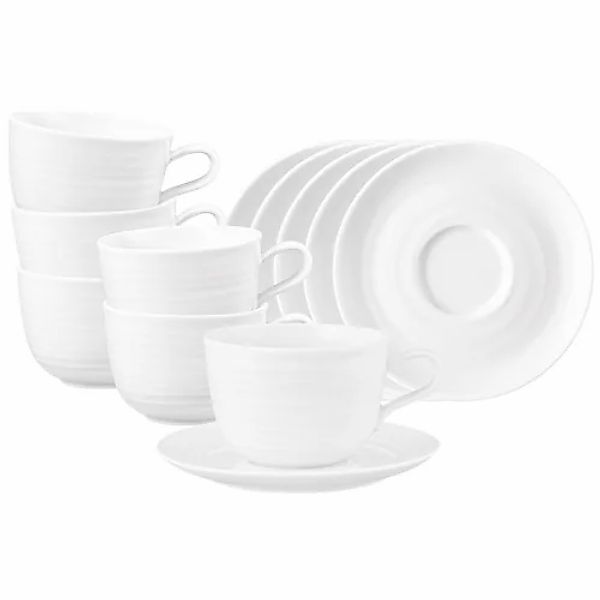 Seltmann Weiden Tasse »Milchkaffeetassen mit Untertassen Terra 400 ml 6er S günstig online kaufen