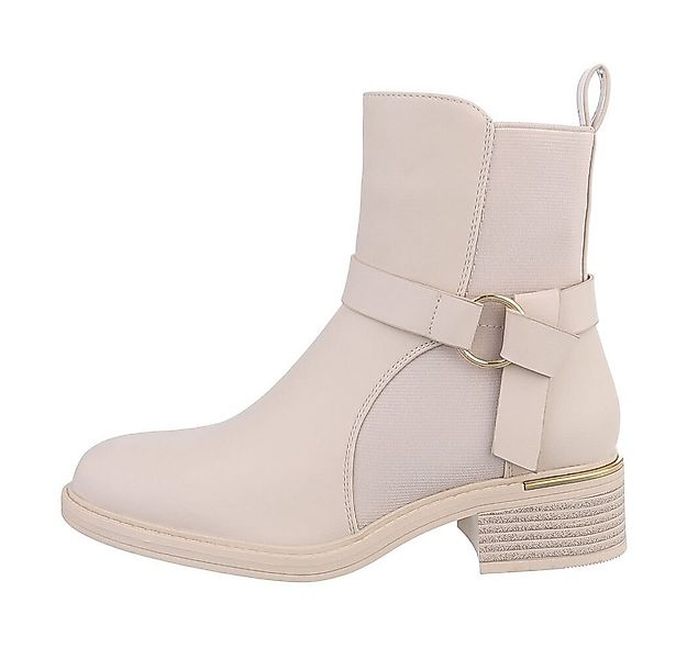 Ital-Design Damen Freizeit Stiefelette (84633795) Blockabsatz Klassische St günstig online kaufen