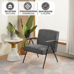 Albatros International Sessel Sessel Stanford Grau günstig online kaufen