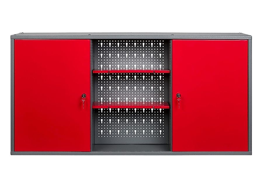 Kreher Werkzeugschrank Metallschrank mit 2 Türen günstig online kaufen