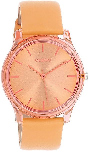OOZOO Quarzuhr C11141, Armbanduhr, Damenuhr, Lederarmband günstig online kaufen