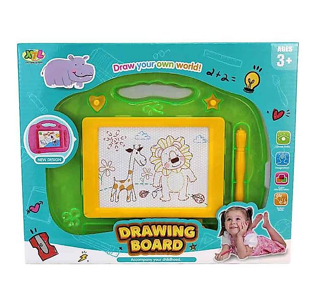 Jonotoys Zaubertafel Magnetische Zeichentafel für Kinder - ca. 24 cm, (1-tl günstig online kaufen