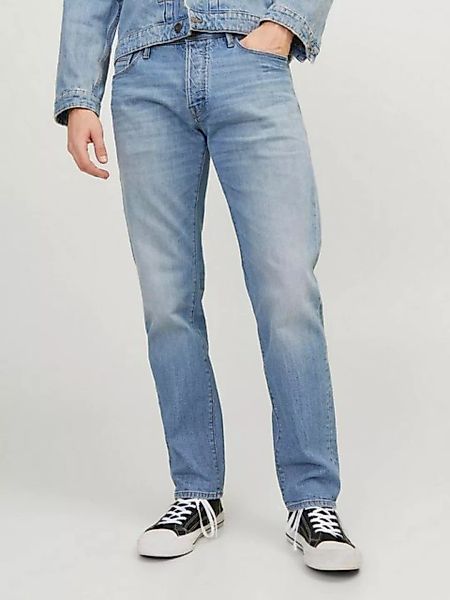 Jack & Jones Regular-fit-Jeans Regular Jeans Basic Stonewashed Design Denim günstig online kaufen