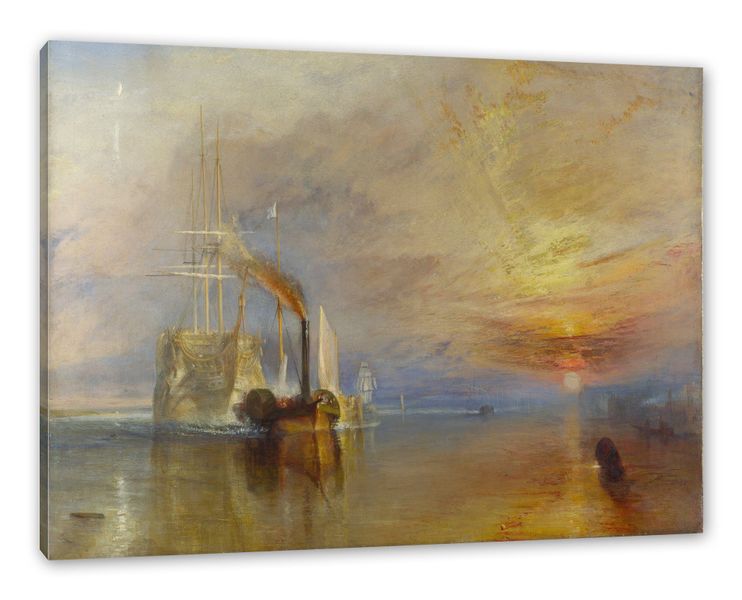 Pixxprint Leinwandbild William Turner - The günstig online kaufen
