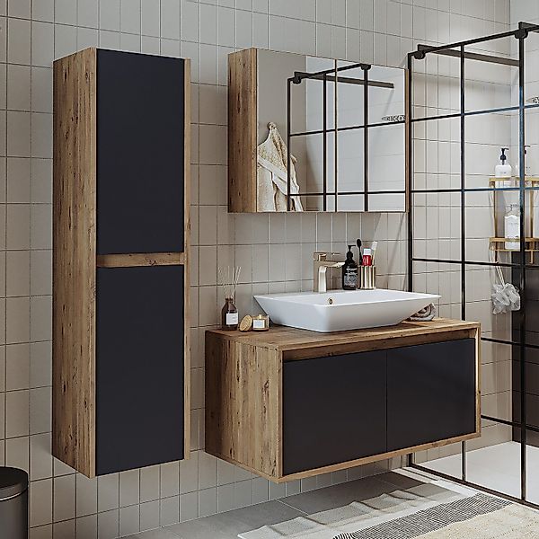 Roomart Badmöbel-Set ATL4TLG-100, (Badmöbel Set Unterschrank günstig online kaufen