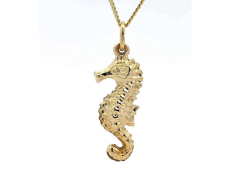 HOPLO Kettenanhänger Gold Anhänger Seepferdchen mit Goldkette 333-8 Karat G günstig online kaufen