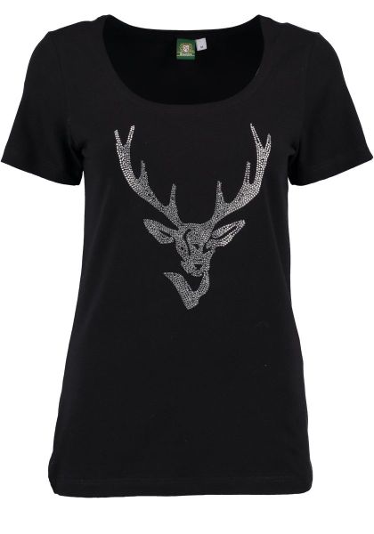 OS Trachten Trachtenshirt Xilavo Rundhalsausschnitt günstig online kaufen