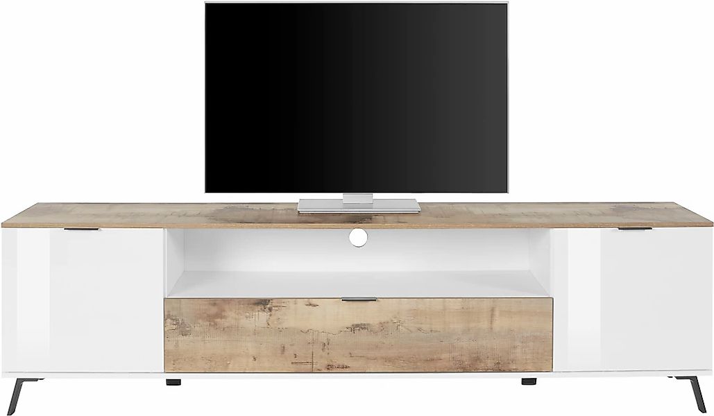 Home affaire Lowboard "CASANOVATV-Board, TV-Schrank" Breite ca. 220 cm günstig online kaufen